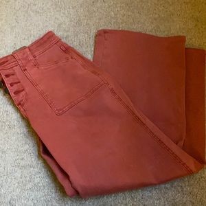 NYDJ brand new never worn red jeans